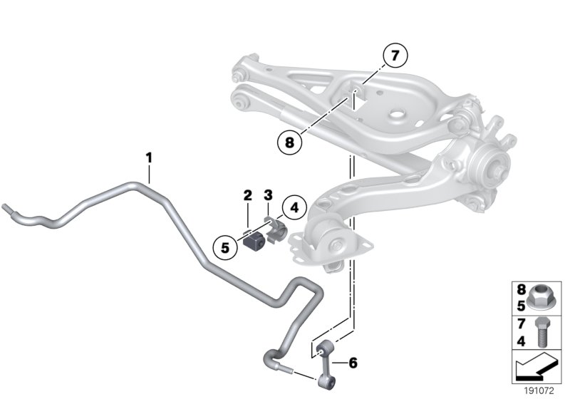 Stabilizer, rear