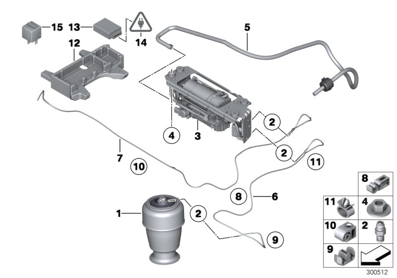 Levell.device, air spring and ctrl unit