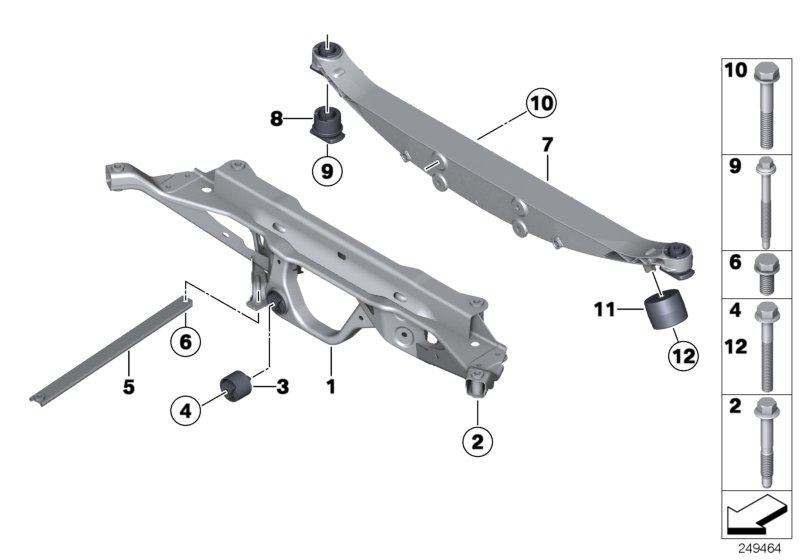 Rear axle carrier