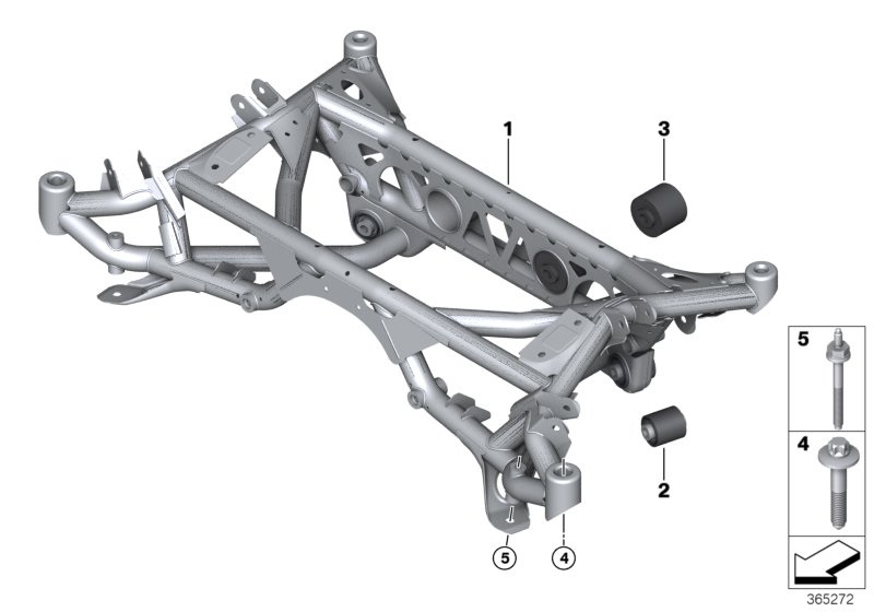 Rear axle carrier