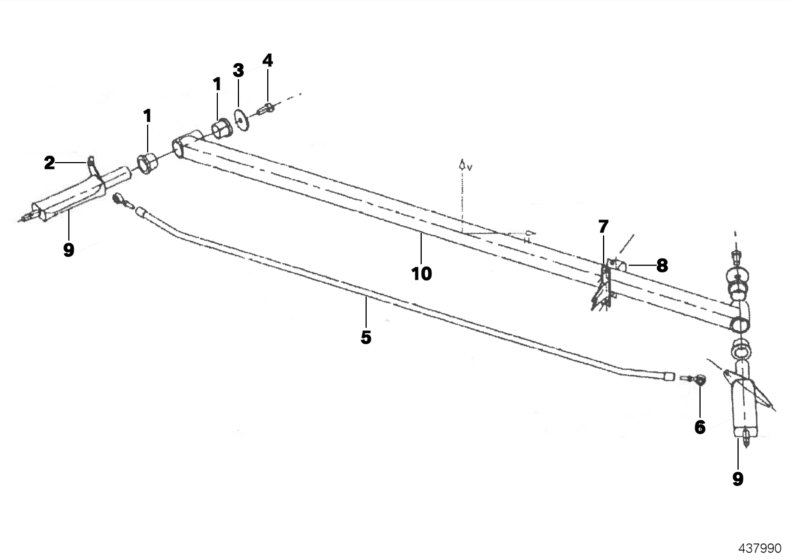 Stabilizer, rear
