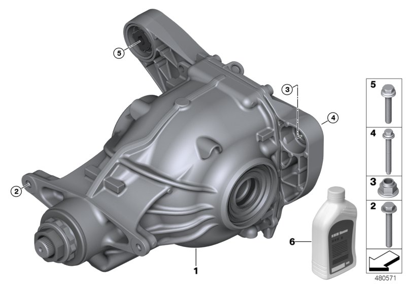 Rear-axle-drive