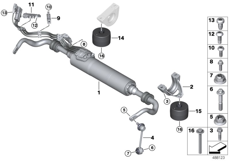 Rear stabilizer bar/Dynamic Drive