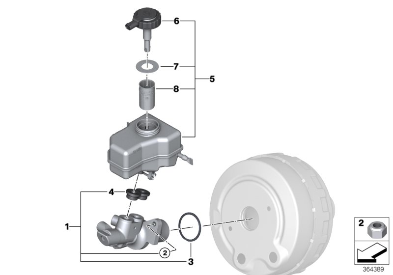 Brake master cylinder