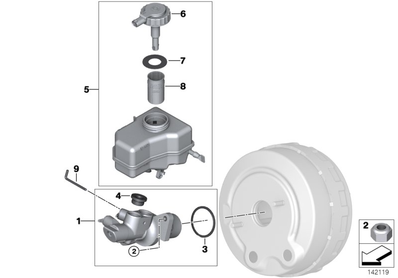 Brake master cylinder