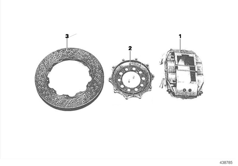 Front wheel brake