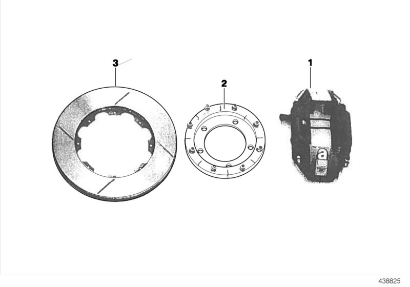 Rear wheel brake