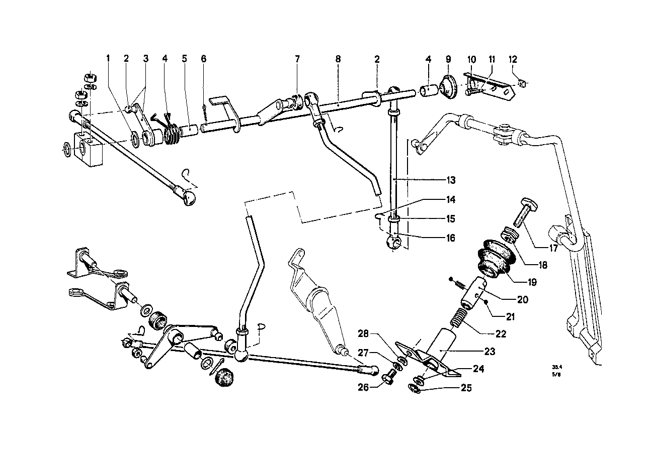 ACCELERATOR PEDAL/ROD ASSY