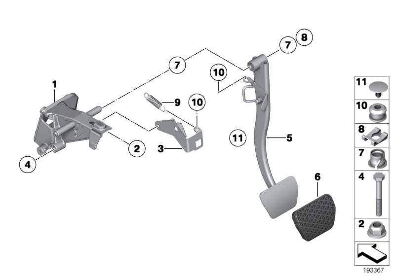 Pedal assembly