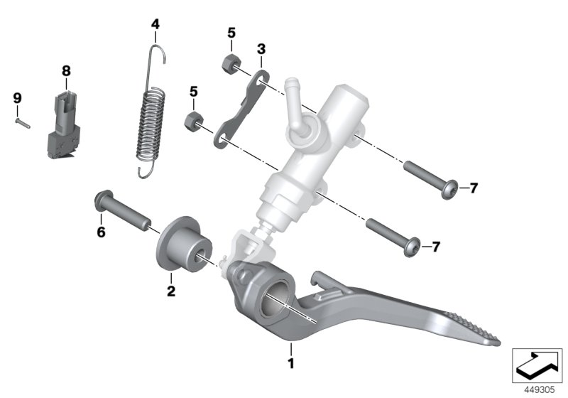 Brake pedal