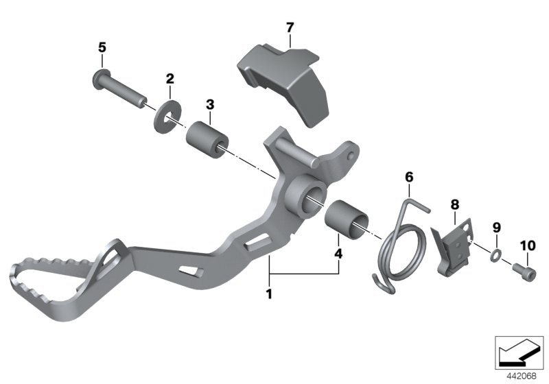 Brake pedal