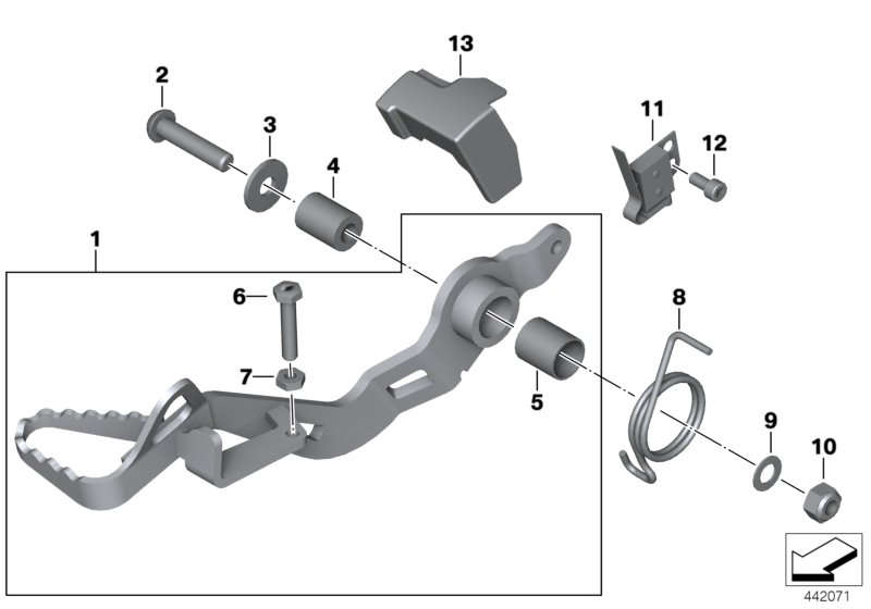 Brake pedal