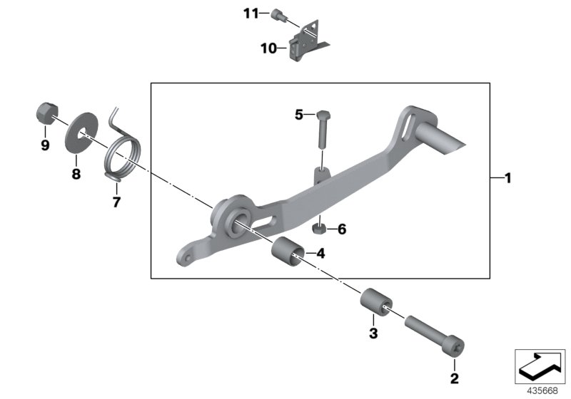 Brake pedal
