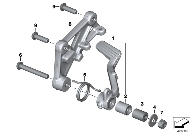 Brake pedal