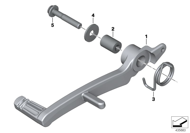 Brake pedal