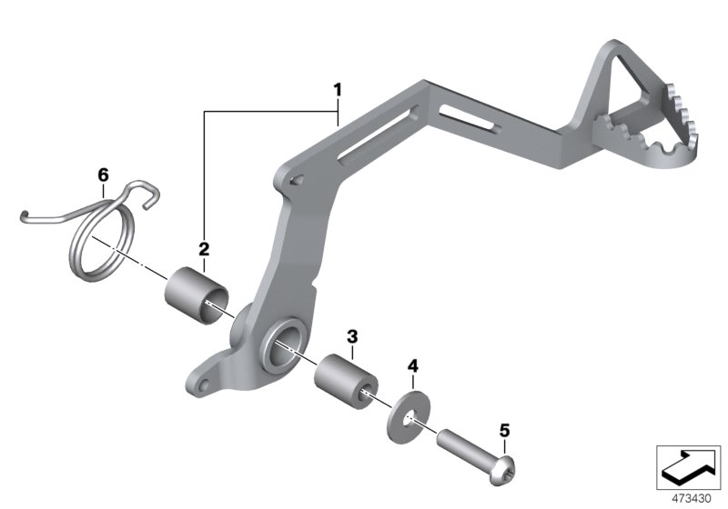 Brake pedal
