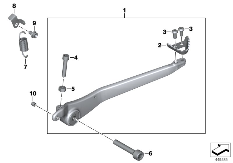 Brake pedal