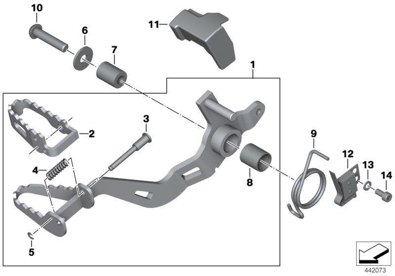 Brake pedal