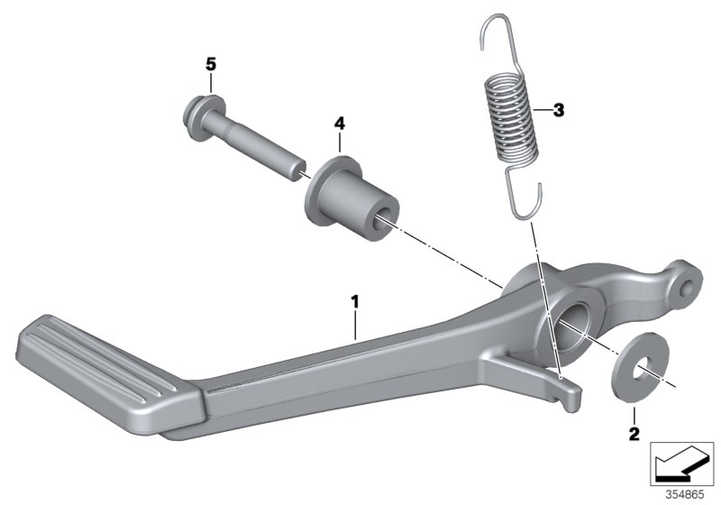 Brake pedal