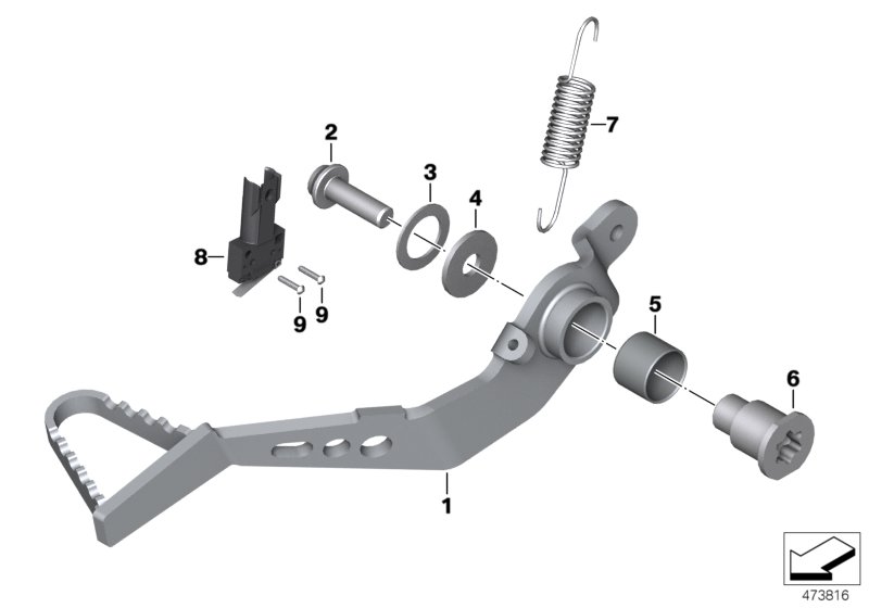 Brake pedal