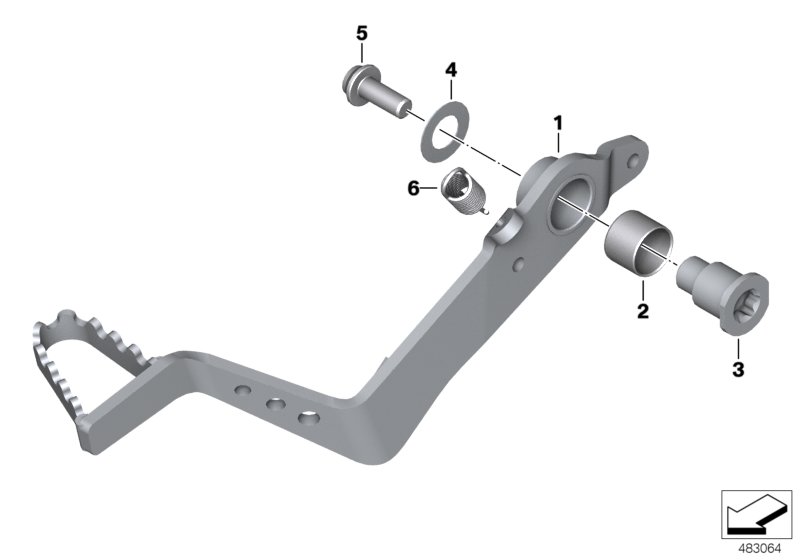 Brake pedal