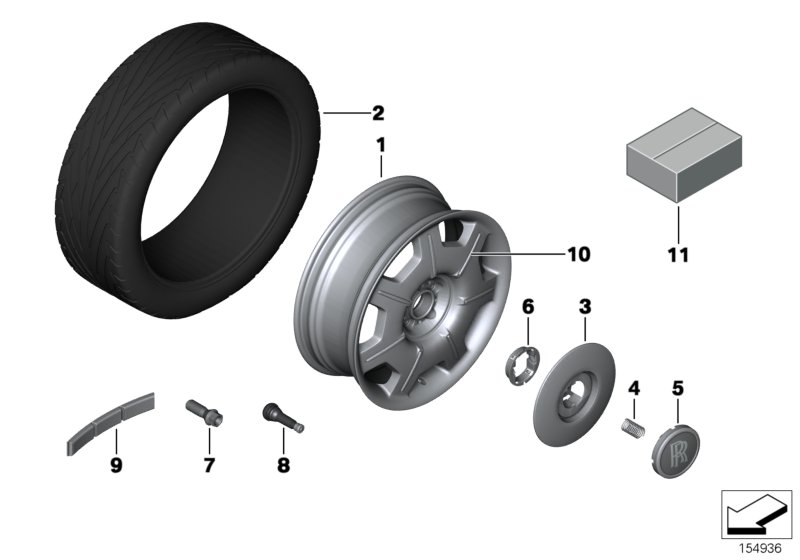 LA wheel, styling 173