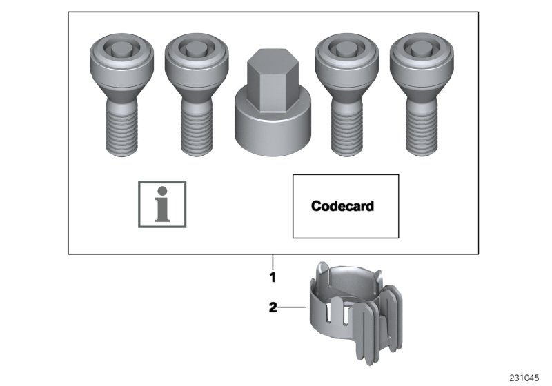 Set wheel locks