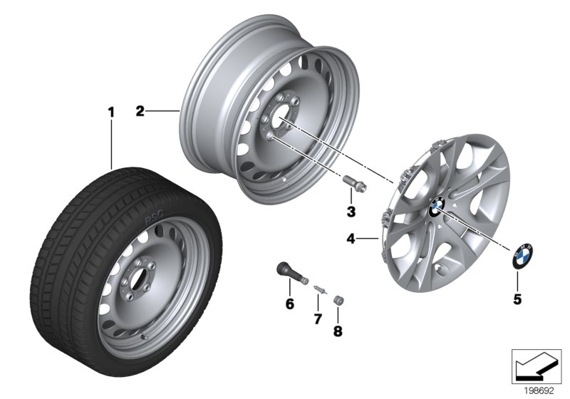 Steel rim styl.12