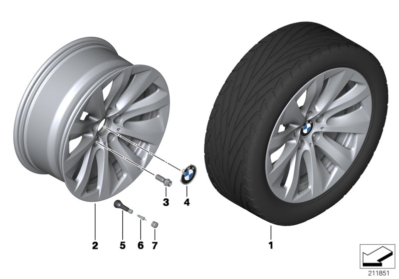 BMW LA wheel Streamline 357