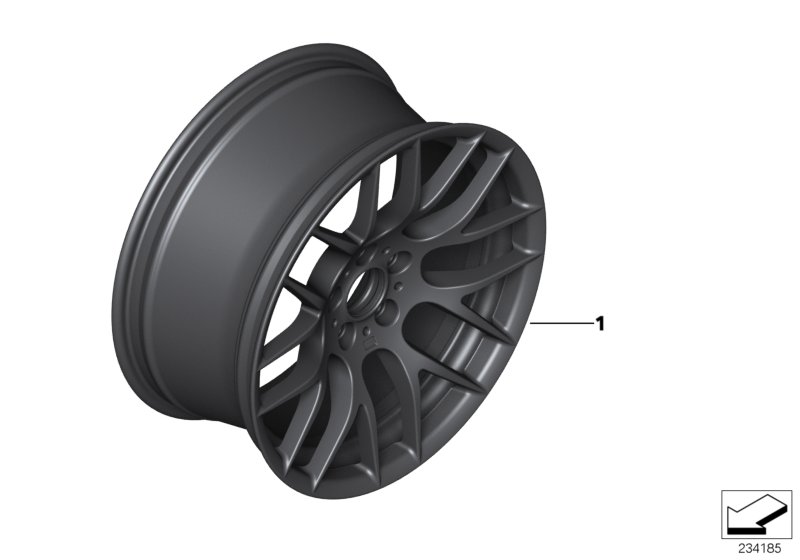 Individual LA wheel, M Y-spoke 359