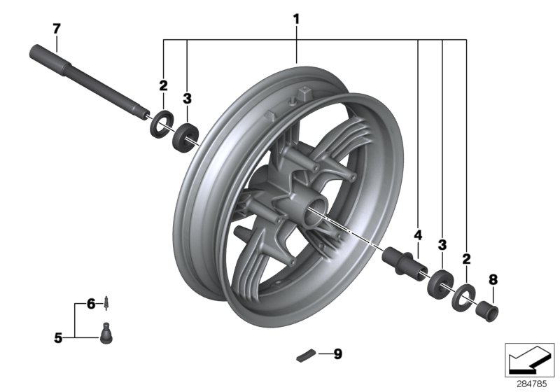 Front wheel