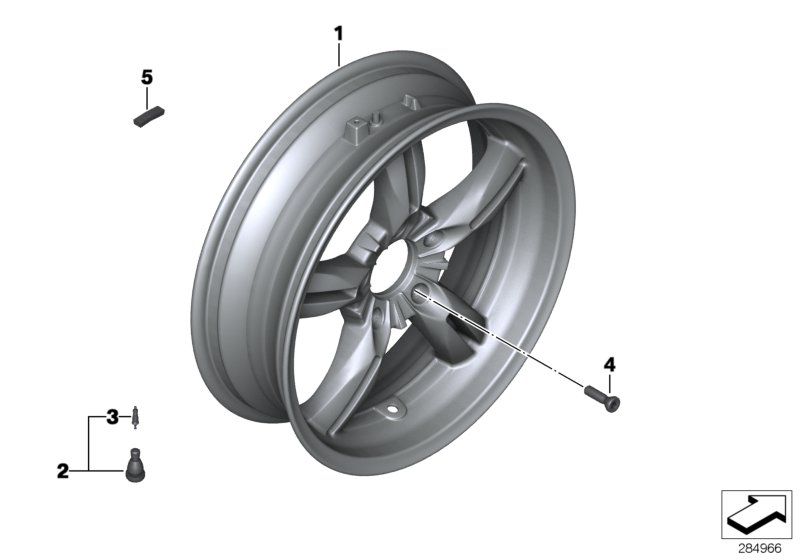 Rear wheel