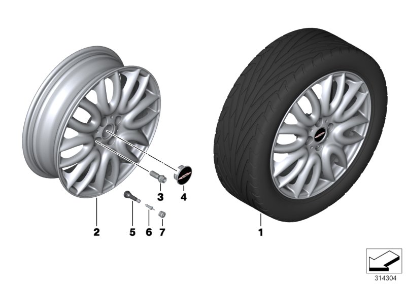 LA wheel GP2 R137