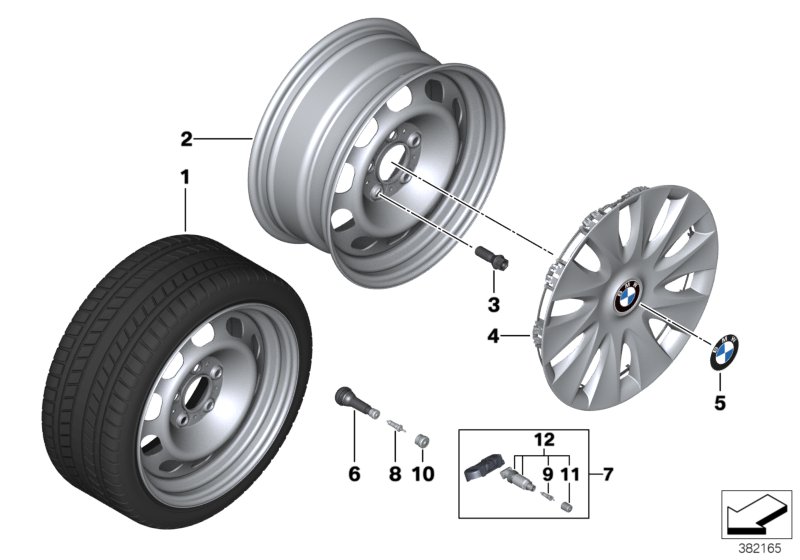 Steel rim styl.12 - 16''
