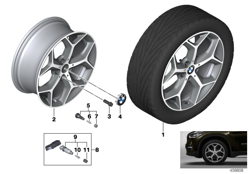 BMW LM wheel Y-spoke 569 - 18"
