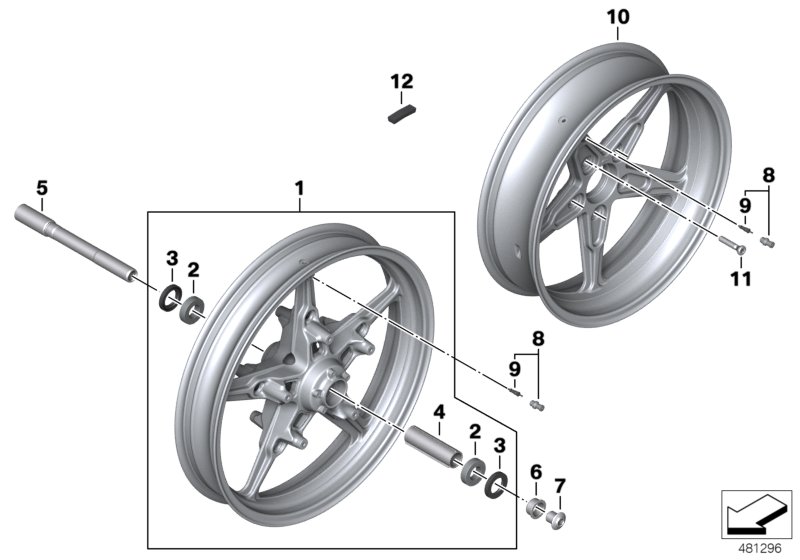 Cast rim