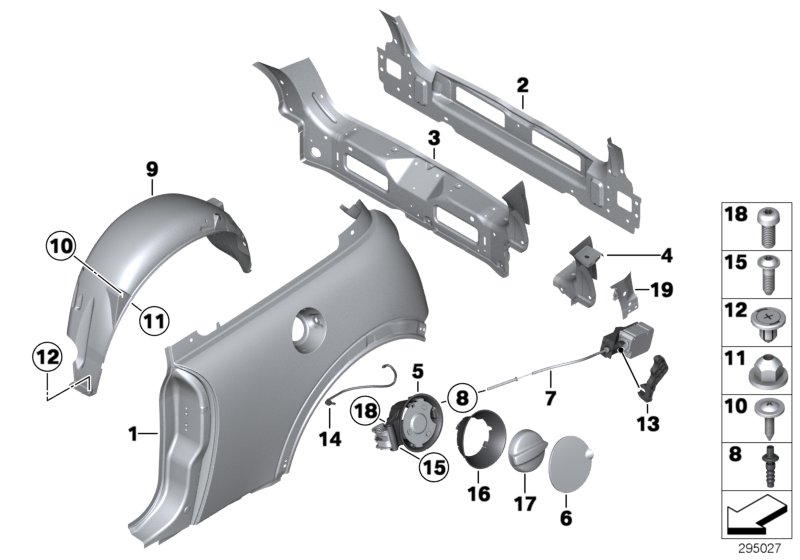 Side panel/tail trim