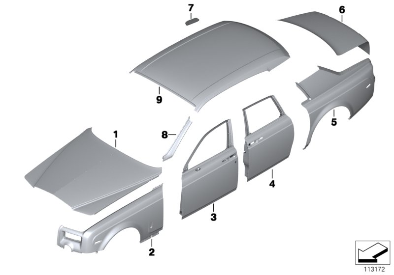 Outer panel