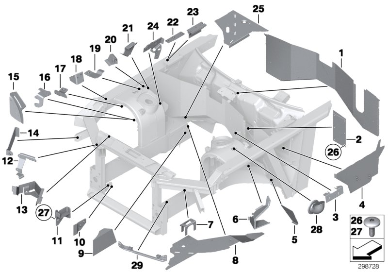 Front body bracket