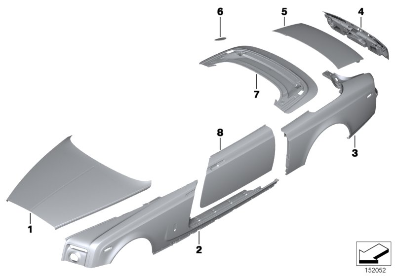 Outer panel