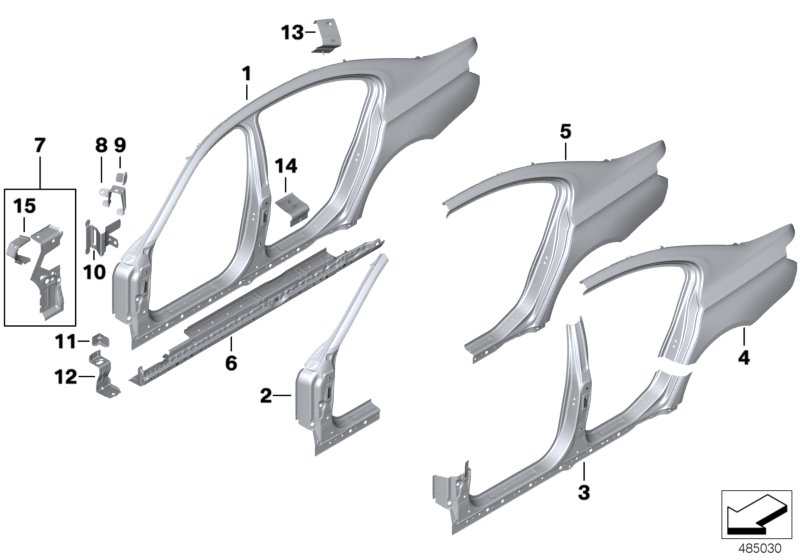 Side frame