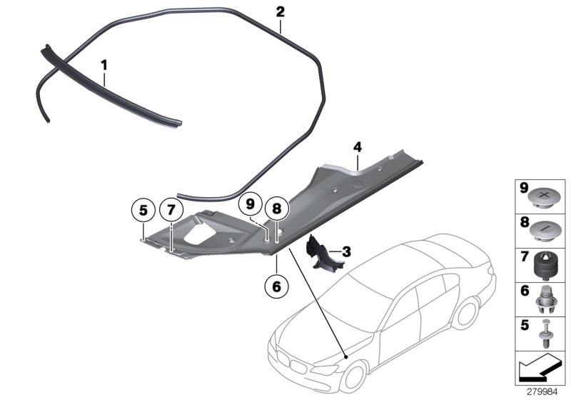Bonnet seals
