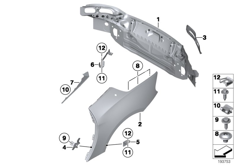 Side panel/tail trim