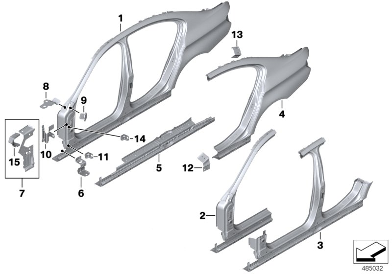 Side frame