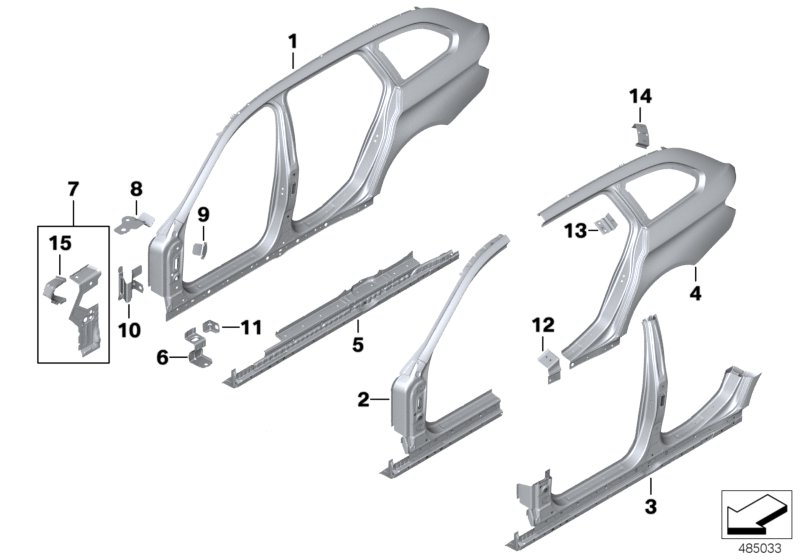 Side frame