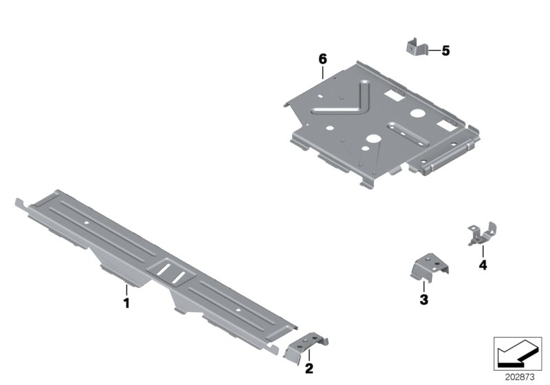 Rear end, single parts