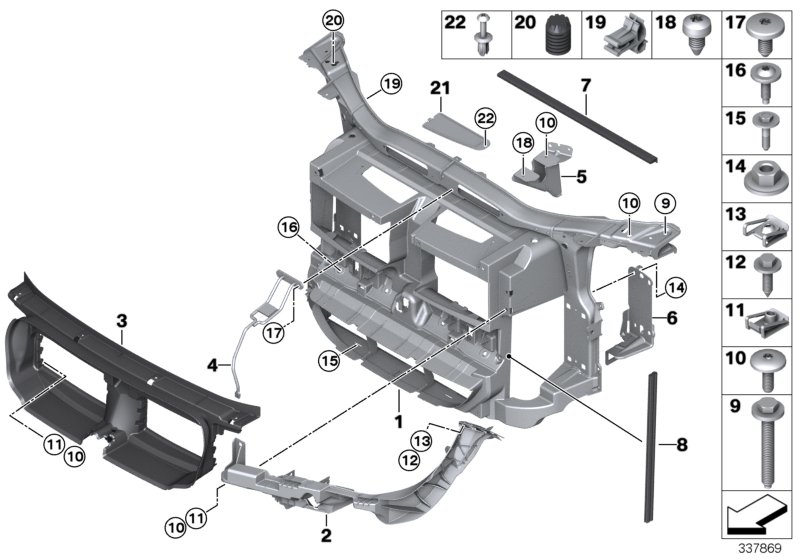 Front panel