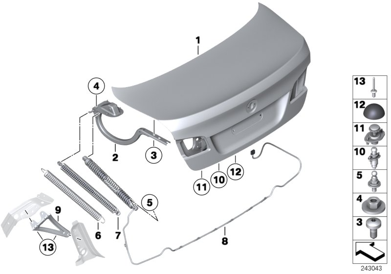 Trunk lid