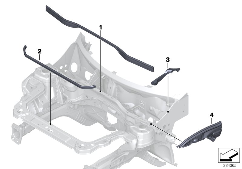 Bonnet seals
