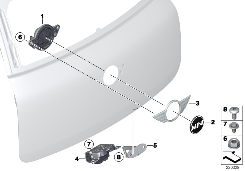 Trunk lid/closing system